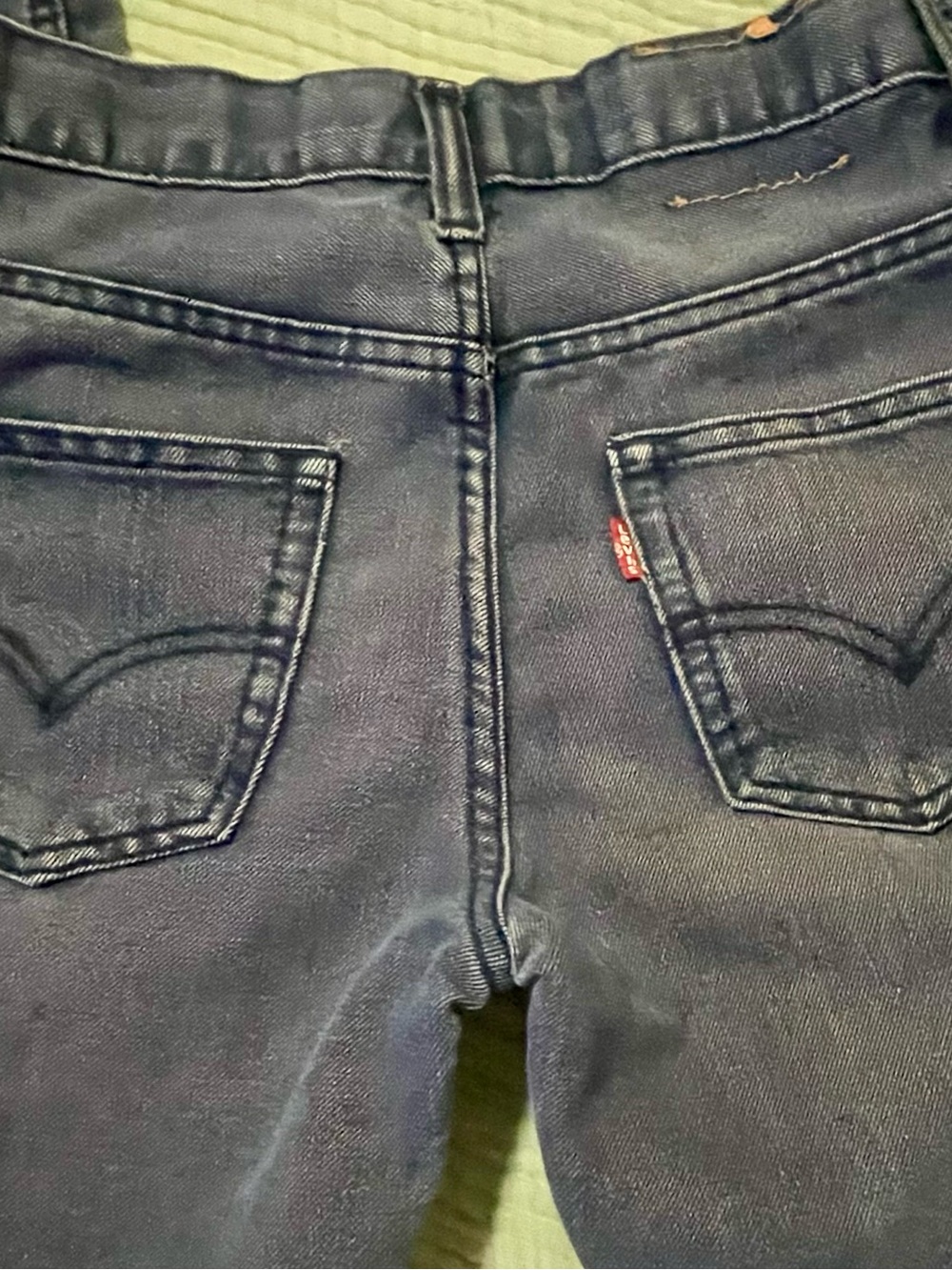 Levi's Men's Navy Slim Straight Jeans